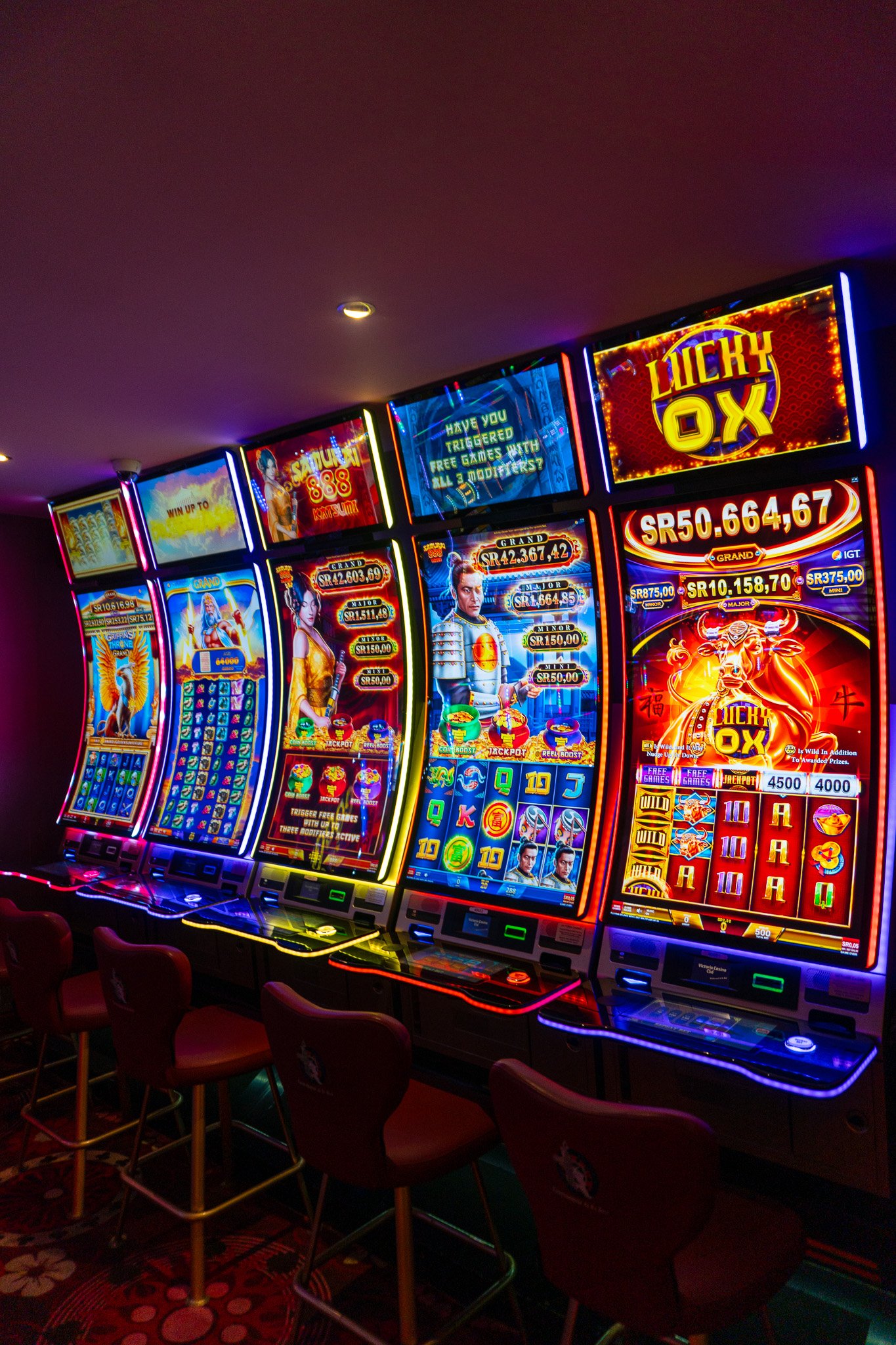 Victoria Casino interior